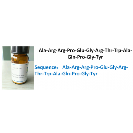 Ala-Arg-Arg-Pro-Glu-Gly-Arg-Thr-Trp-Ala-Gln-Pro-Gly-Tyr