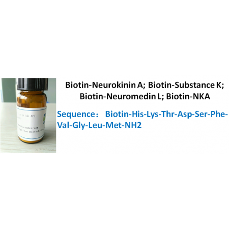 Biotin-Neurokinin A; Biotin-Substance K; Biotin-Neuromedin L; Biotin-NKA