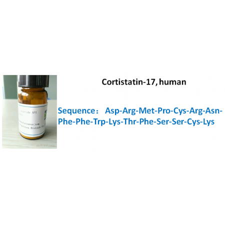 Cortistatin-17, human