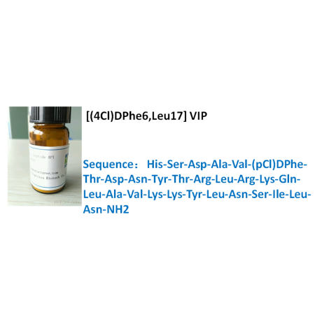 [(4Cl)DPhe6,Leu17] VIP