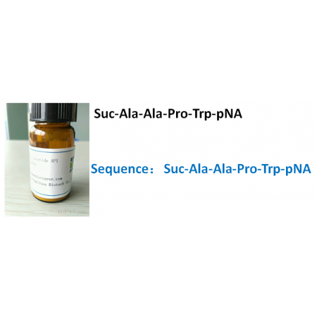 Suc-Ala-Ala-Pro-Trp-pNA