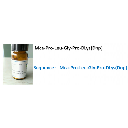 Mca-Pro-Leu-Gly-Pro-DLys(Dnp)