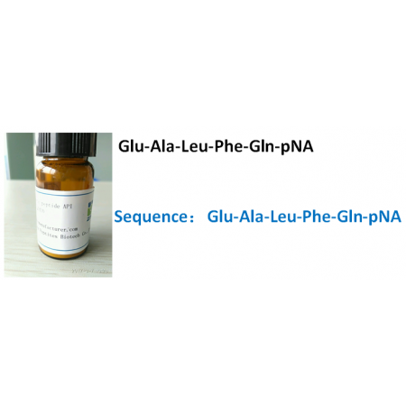 Glu-Ala-Leu-Phe-Gln-pNA