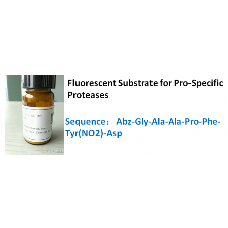 Fluorescent Substrate for Pro-Specific Proteases