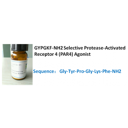 GYPGKF-NH2 Selective Protease-Activated Receptor 4 (PAR4) Agonist