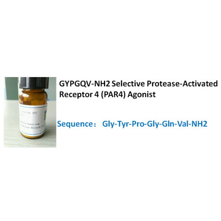 GYPGQV-NH2 Selective Protease-Activated Receptor 4 (PAR4) Agonist