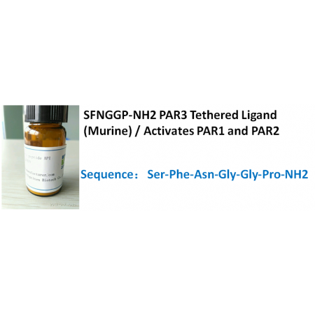 SFNGGP-NH2 PAR3 Tethered Ligand (Murine) / Activates PAR1 and PAR2
