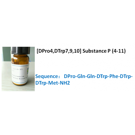 [DPro4,DTrp7,9,10] Substance P (4-11)