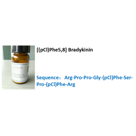 [(pCl)Phe5,8] Bradykinin