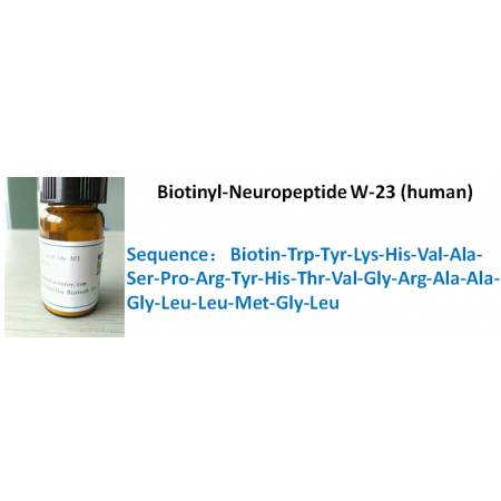 Biotinyl-Neuropeptide W-23 (human)