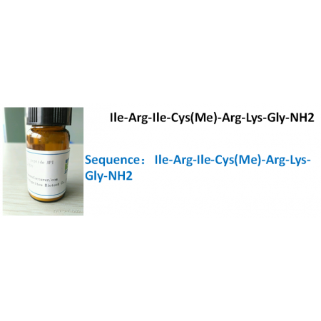 Ile-Arg-Ile-Cys(Me)-Arg-Lys-Gly-NH2