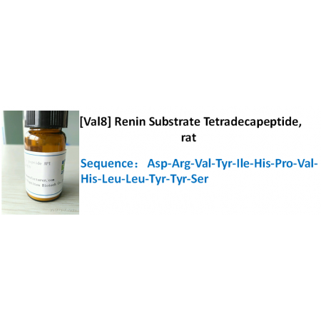 [Val8] Renin Substrate Tetradecapeptide, rat