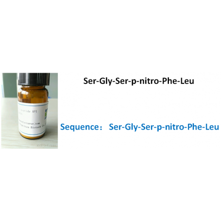 Ser-Gly-Ser-p-nitro-Phe-Leu