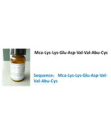 Mca-Lys-Lys-Glu-Asp-Val-Val-Abu-Cys