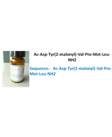 Ac-Asp-Tyr(2-malonyl)-Val-Pro-Met-Leu-NH2