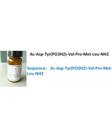Ac-Asp-Tyr(PO3H2)-Val-Pro-Met-Leu-NH2