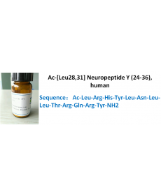 Ac-[Leu28,31] Neuropeptide Y (24-36), human