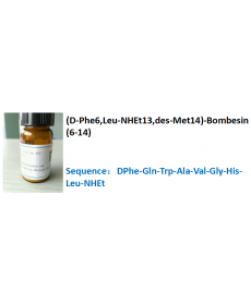 (D-Phe6,Leu-NHEt13,des-Met14)-Bombesin (6-14)