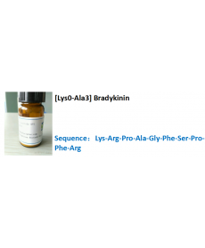 [Lys0-Ala3] Bradykinin