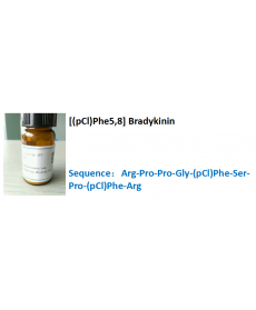 [(pCl)Phe5,8] Bradykinin