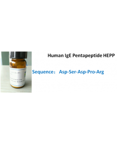 Human IgE Pentapeptide HEPP