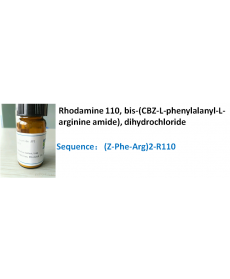 Rhodamine 110, bis-(CBZ-L-phenylalanyl-L-arginine amide), dihydrochloride