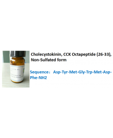 Cholecystokinin, CCK Octapeptide (26-33), Non-Sulfated form