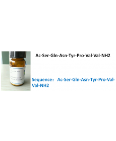 Ac-Ser-Gln-Asn-Tyr-Pro-Val-Val-NH2