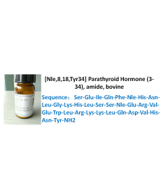 [Nle,8,18,Tyr34] Parathyroid Hormone (3-34), amide, bovine