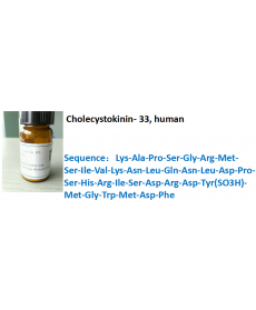 Cholecystokinin- 33, human