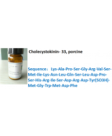 Cholecystokinin- 33, porcine