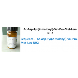Ac-Asp-Tyr(2-malonyl)-Val-Pro-Met-Leu-NH2