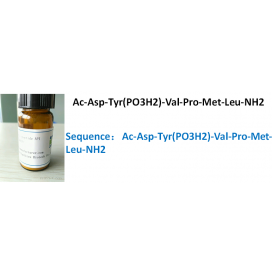 Ac-Asp-Tyr(PO3H2)-Val-Pro-Met-Leu-NH2