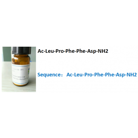 Ac-Leu-Pro-Phe-Phe-Asp-NH2