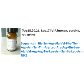 [Arg15,20,21, Leu17] VIP, human, porcine, rat, ovine