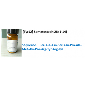 [Tyr12] Somatostatin 28 (1-14)