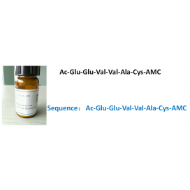 Ac-Glu-Glu-Val-Val-Ala-Cys-AMC