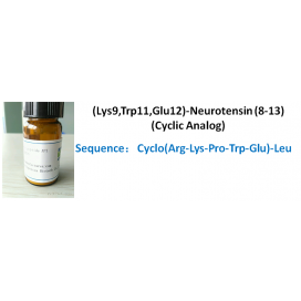 (Lys9,Trp11,Glu12)-Neurotensin (8-13) (Cyclic Analog)