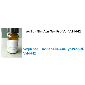 Ac-Ser-Gln-Asn-Tyr-Pro-Val-Val-NH2