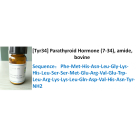 [Tyr34] Parathyroid Hormone (7-34), amide, bovine